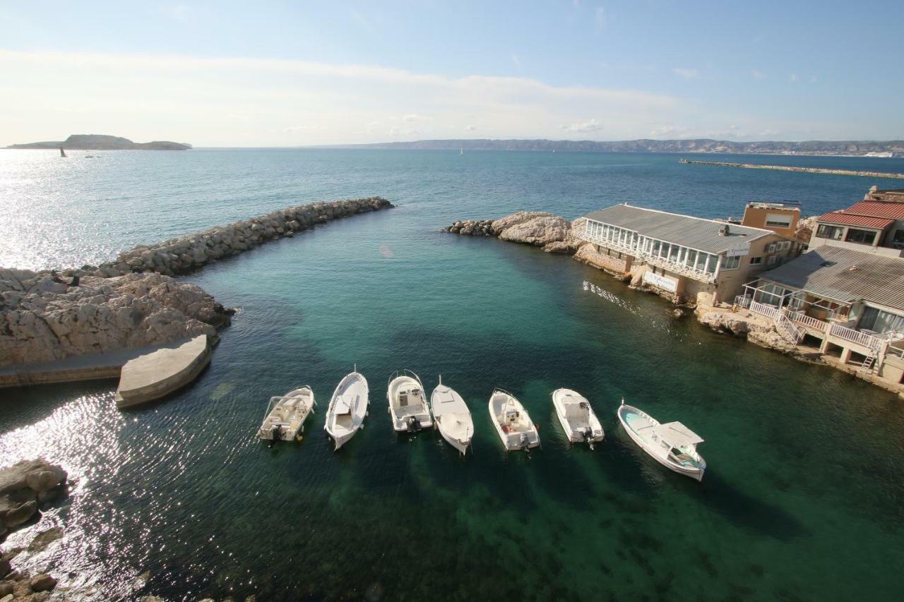 Stud Terras Ville Corniche 2 Pers Stat Gratuit Rue Modif Suivt Possib Et Accord Exclusif Marsella Exterior foto